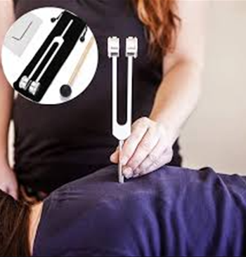 Diapasón Médico de Aluminio - Herramienta de Diagnóstico y Terapia de Sonido