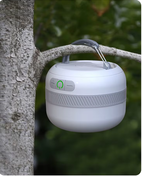 Luz de Camping Recargable y Batería Externa de 5200/2400 mAh