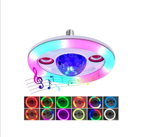 Luz LED y Altavoz Integrado