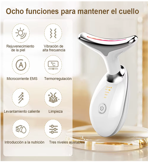 Masajeador Facial Para Rostro y Cuello