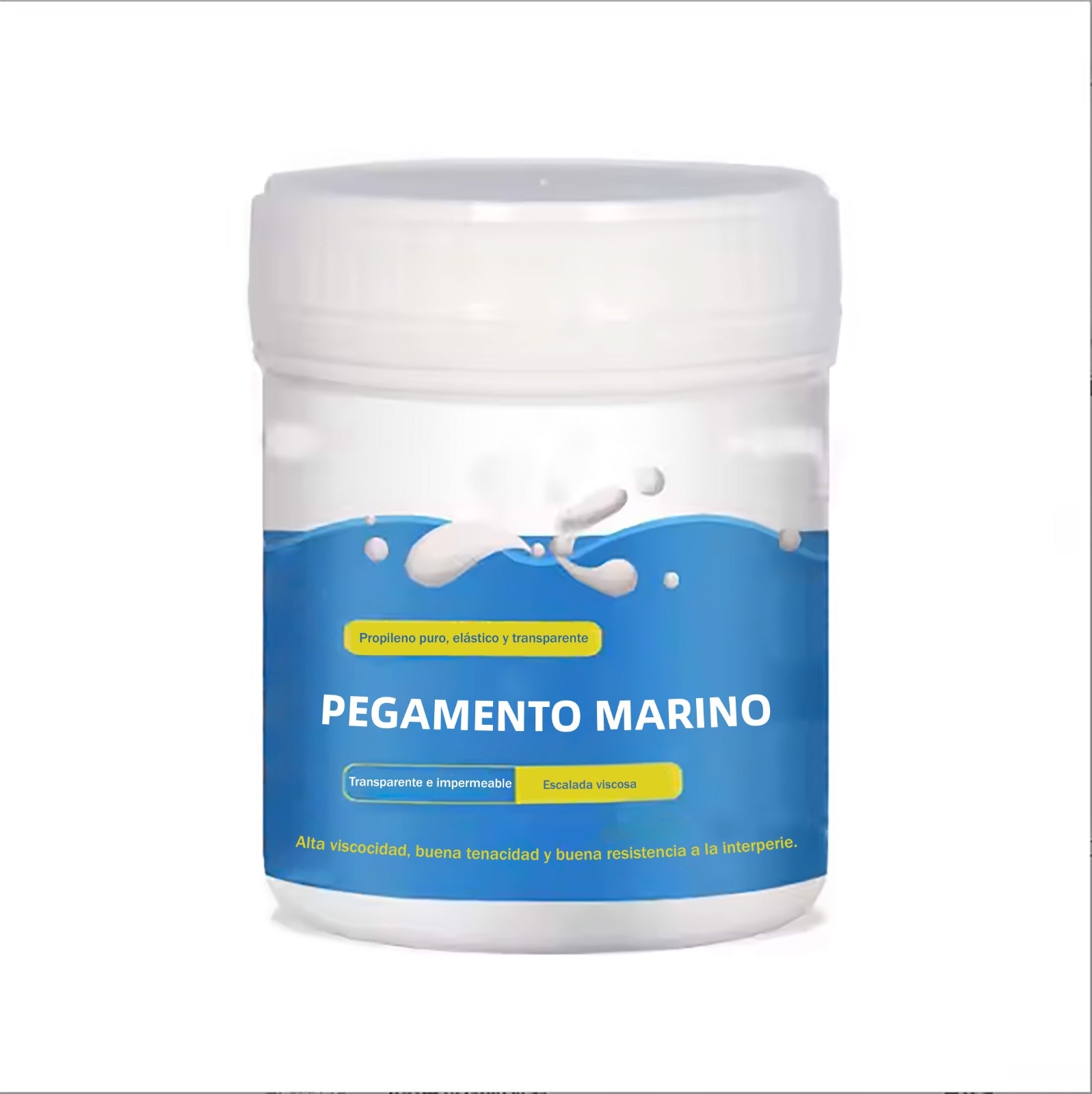 Revestimiento de Pegamento Impermeable Transparente