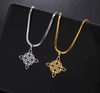 ✨ Collar de Nudo de Bruja en Oro de 18K – Amuleto de Protección Wiccan Unisex ✨
