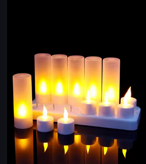 ¡Ilumina tu Hogar con la Elegancia de las Velas LED 3D!