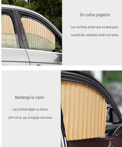 Cortina Magnética de Protección Solar Para Coche