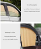 Cortina Magnética de Protección Solar Para Coche